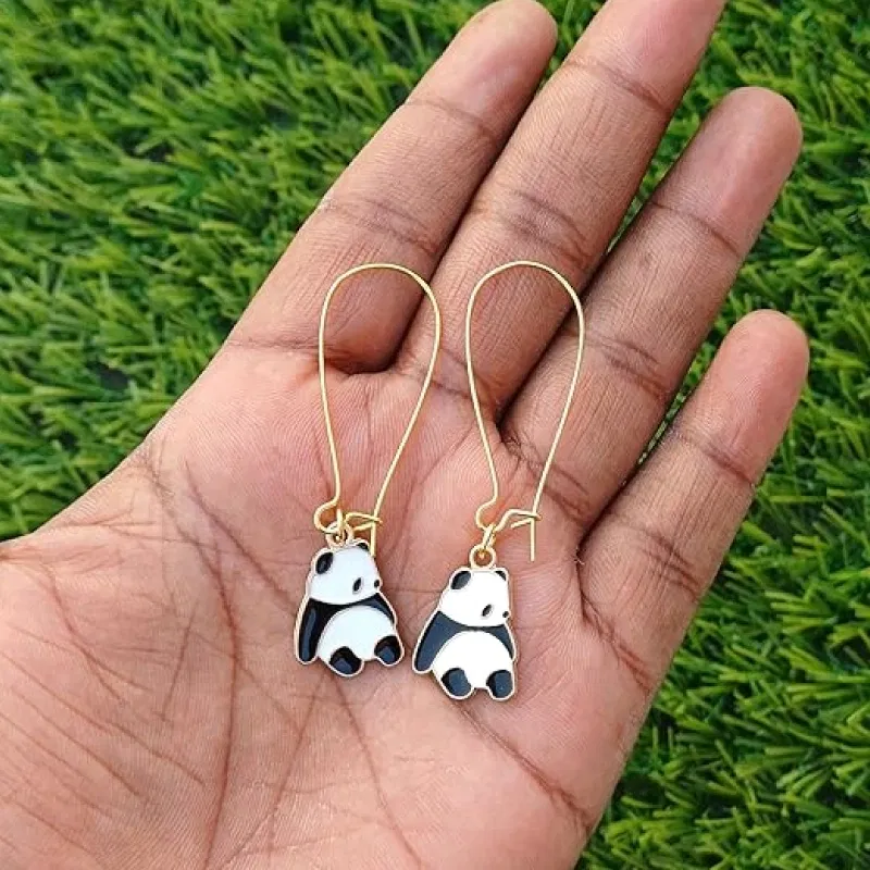 Panda Charm Earrings