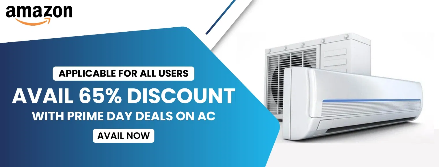 Avail 65% discount with prime day deals on AC with Amazon prime day sale 2024