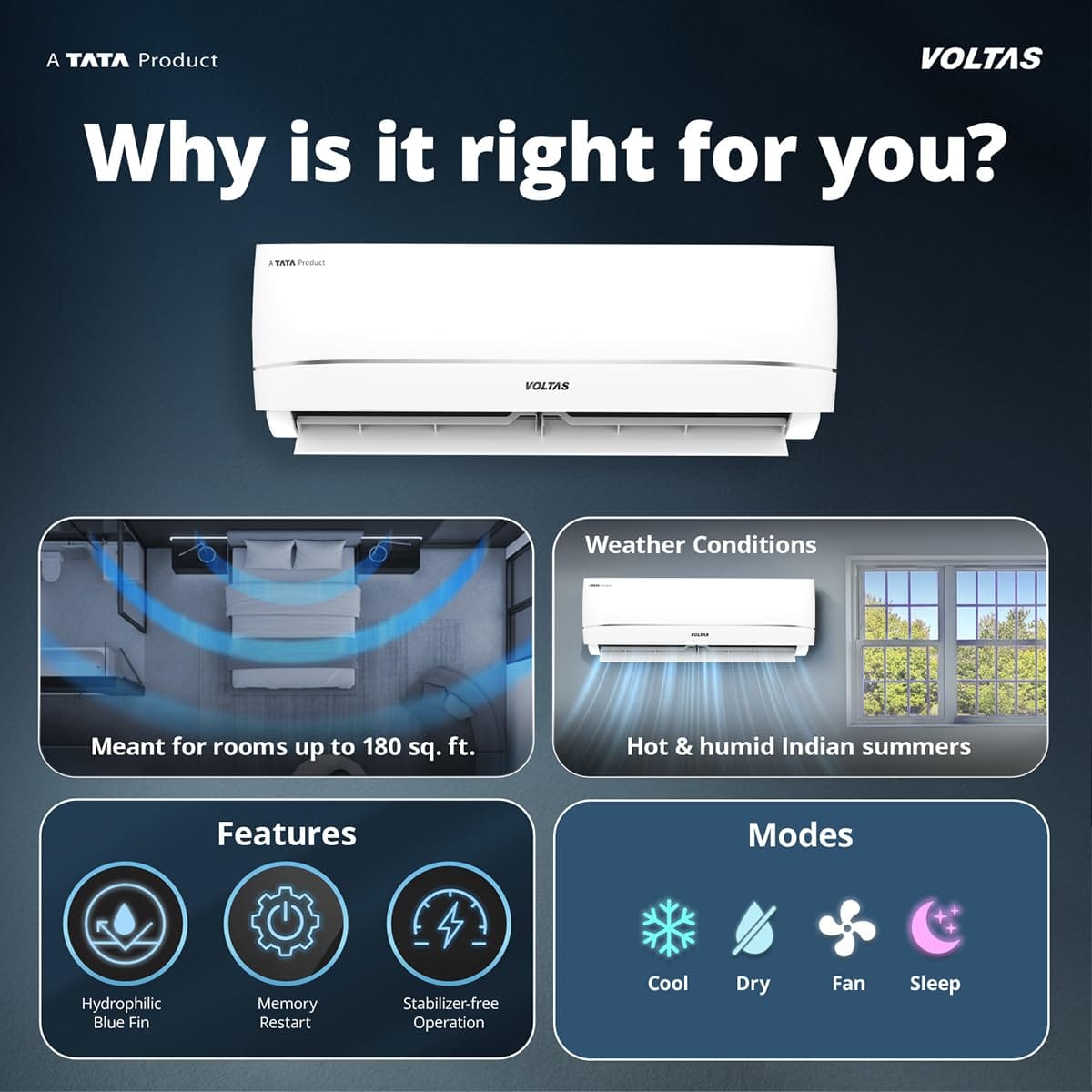 Voltas 1.5 Ton AC