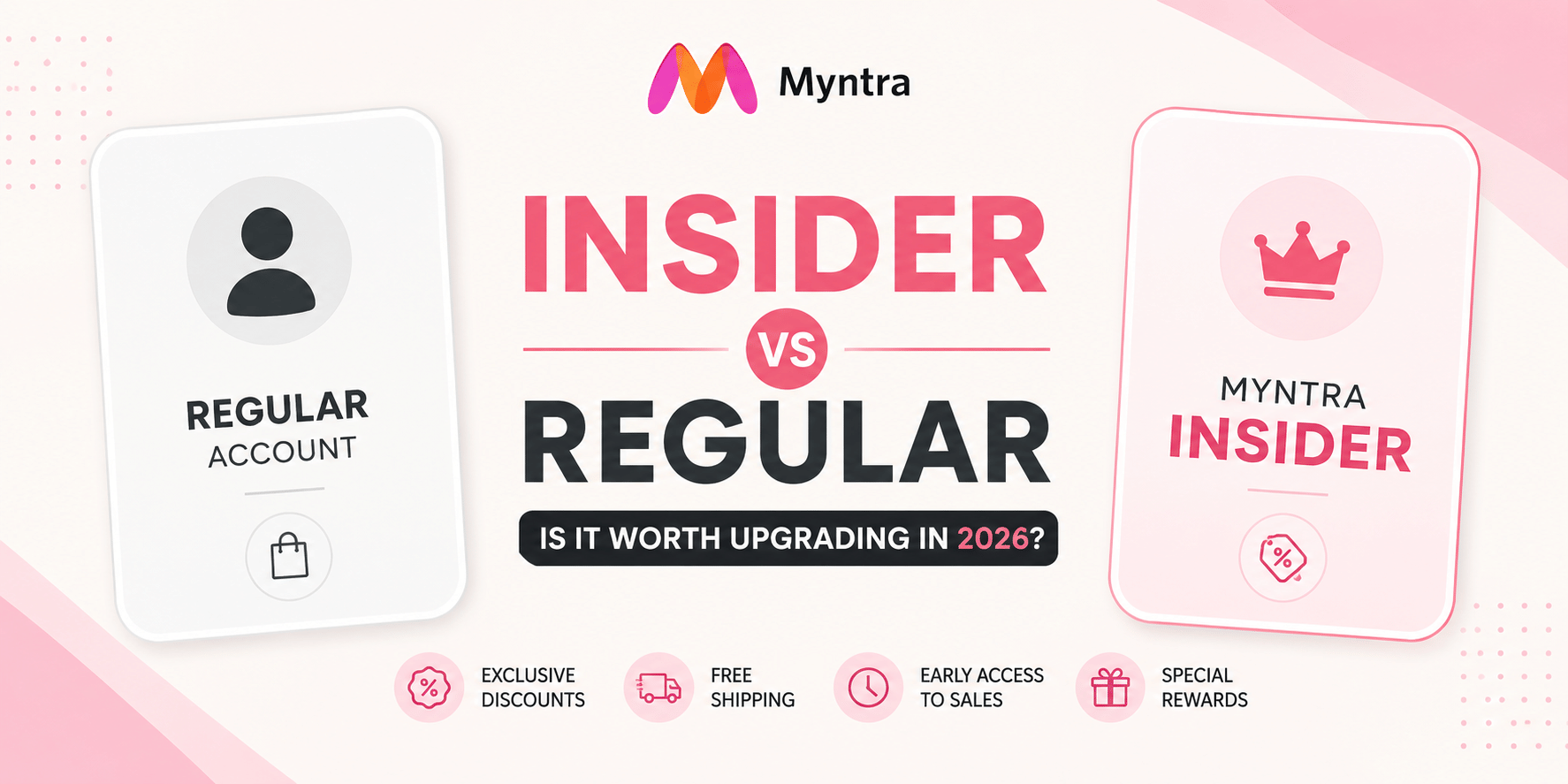 myntra insider vs regular account is it worth upgrading in 2026