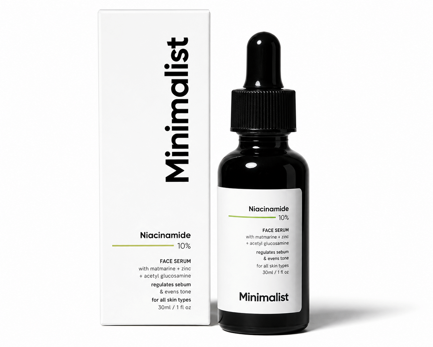 Minimalist Niacinamide 10% Face Serum 30ml bottle