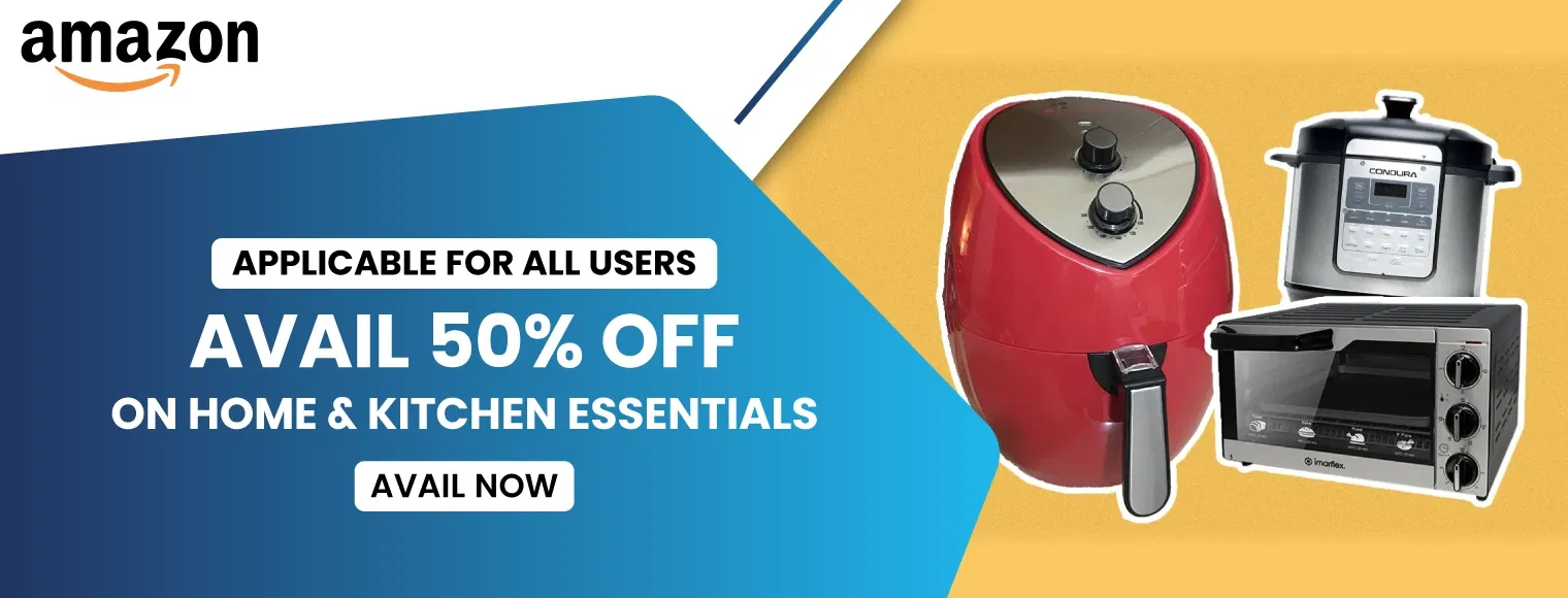 Avail 50% off on home and kitchen essentials with Amazon prime day sale 2024