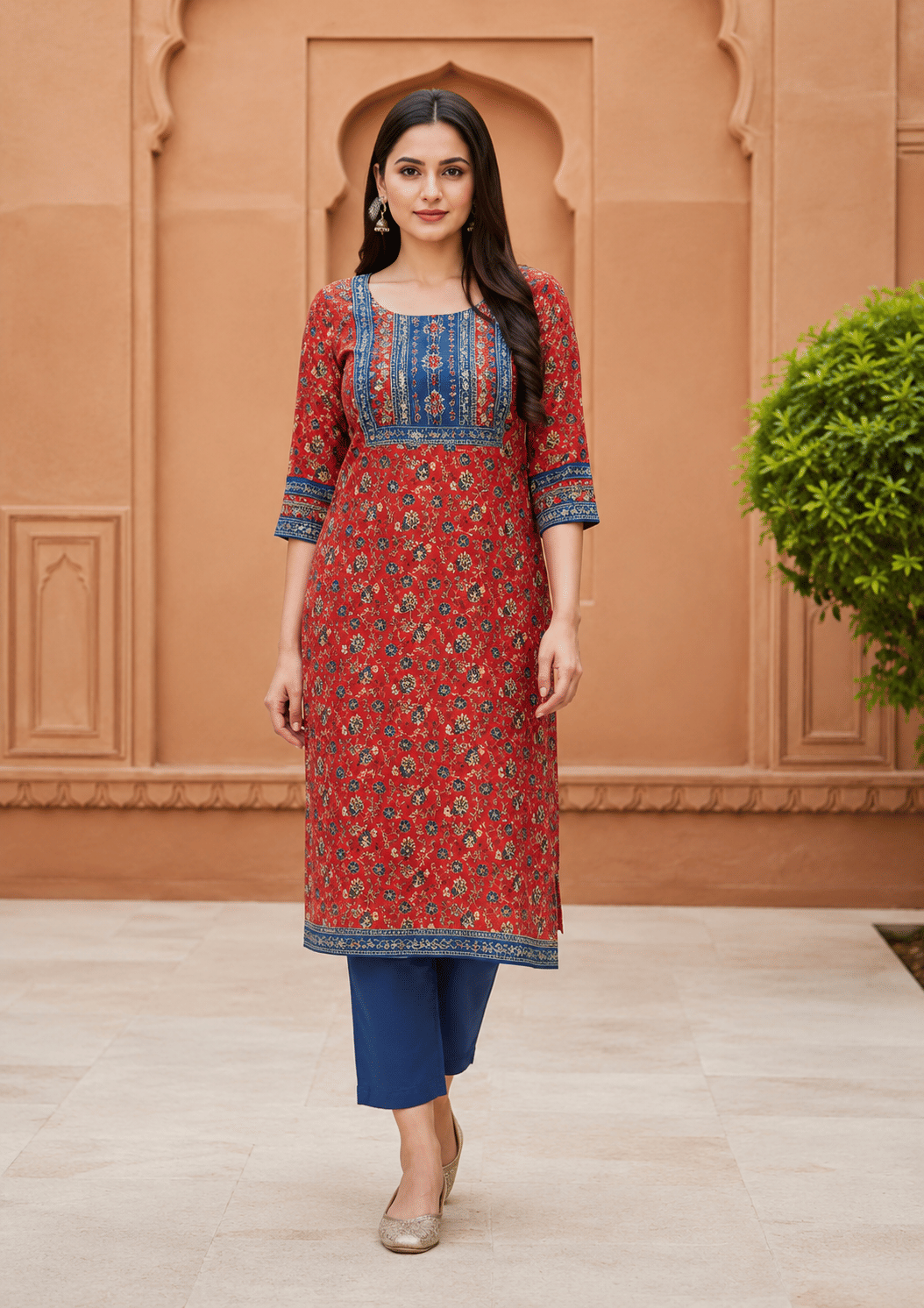 Aurelia Ethnic Kurta — Myntra Rising Stars Sale
