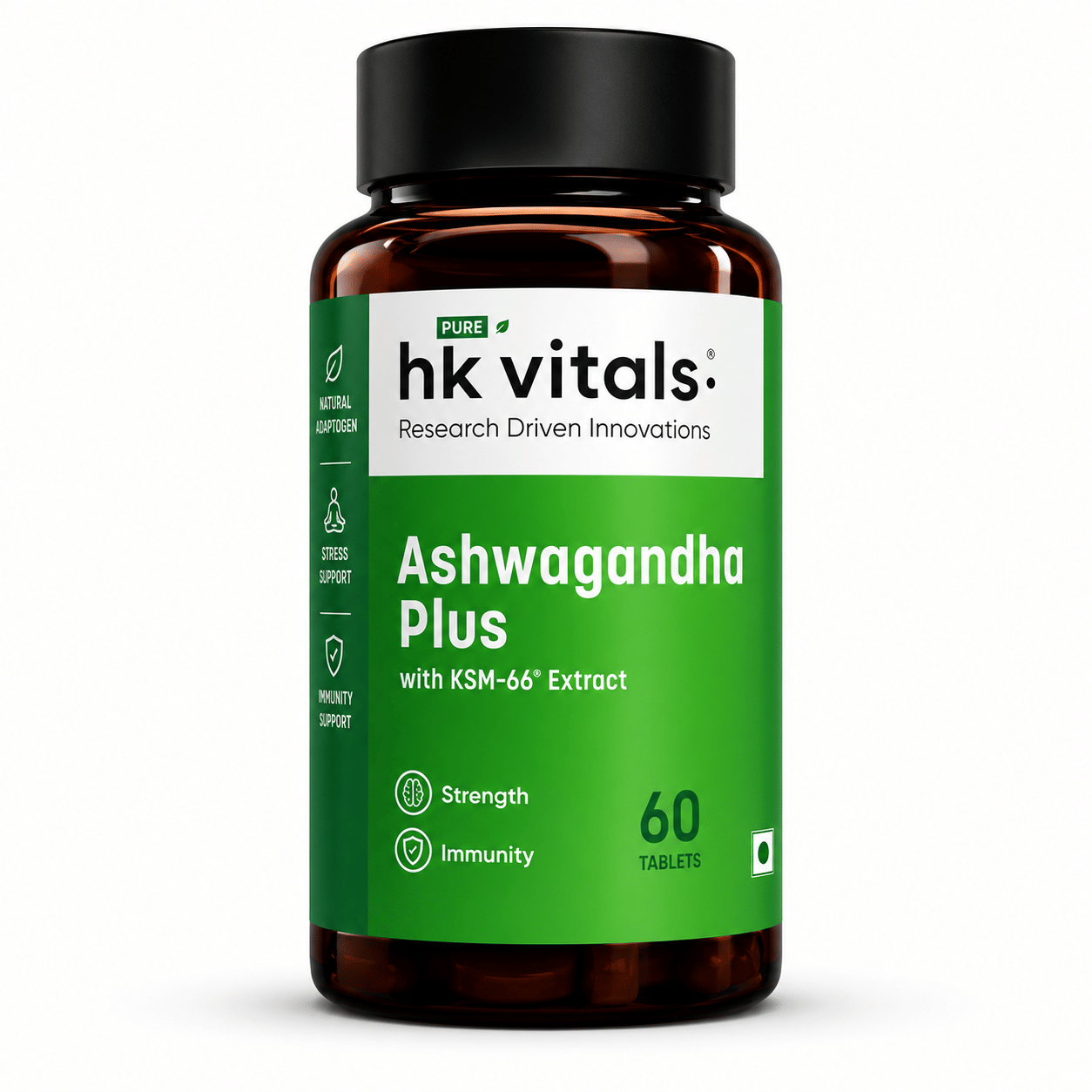 HK Vitals Ashwagandha stress adaptogen tablets