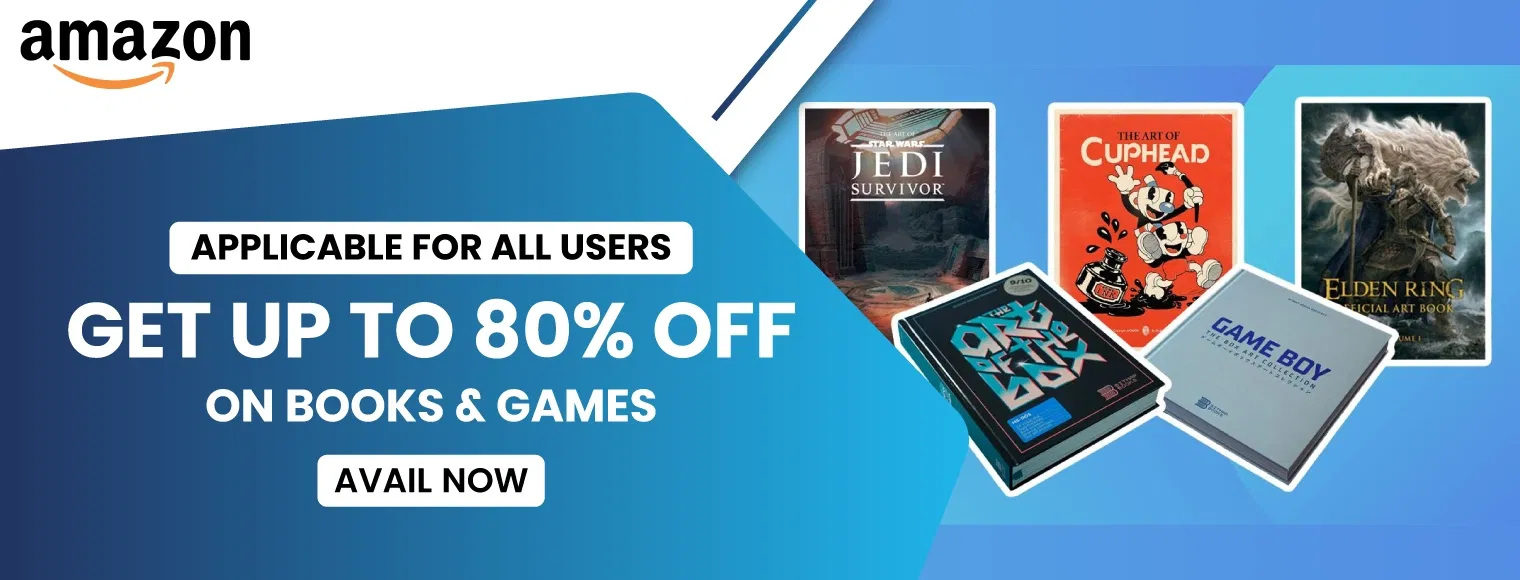 Get up to 80% off on books and games with Amazon prime day sale 2024