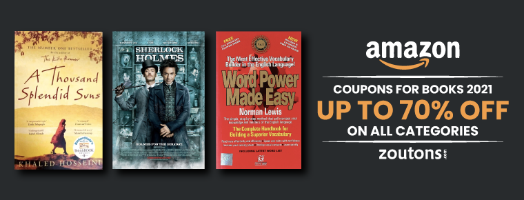 Amazon Coupon Code For Books 2021 | April Special: Get Up To 70%Off OnGet Up To 70%Off On Fictional, Literature & More