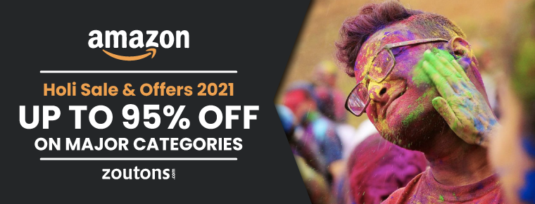 Amazon Holi Sale & Offers 2021: Get Up To 95% Off On Clothing, Electronics, Home Decor & More
