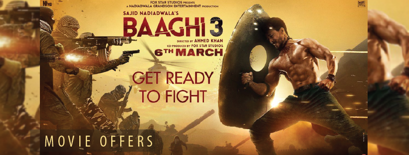 Baaghi 3 Movie Coupons & Offers: Save Up Rs.500/- Via Bookmyshow, Paytm,Ticketnew & More