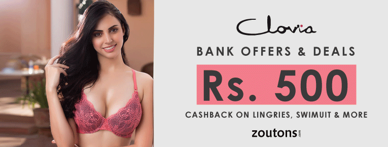 Clovia Bank Offers 2021: Get Rs. 500 Cashback On Lingerie, Swimsuit, & More