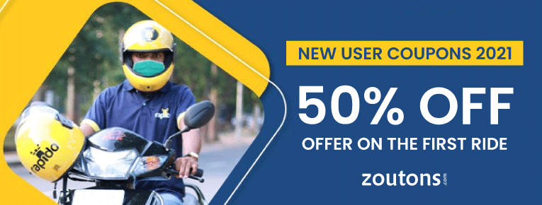 Rapido New User Coupons 2021 | July Edition: Flat 50% Off On All Rides