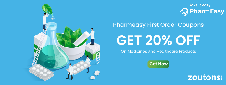 Pharmeasy First Order Coupon | August 2021: 20% Off + Rs.150 Cashback On First Order