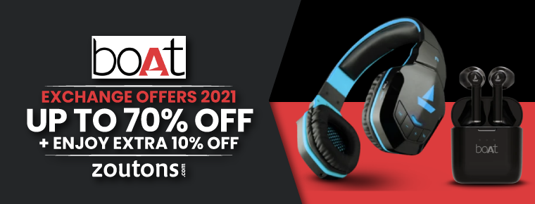 Boat Exchange Offers 2021 | July : Upto 70% + Extra 10% Off On Speakers, Headphones & More