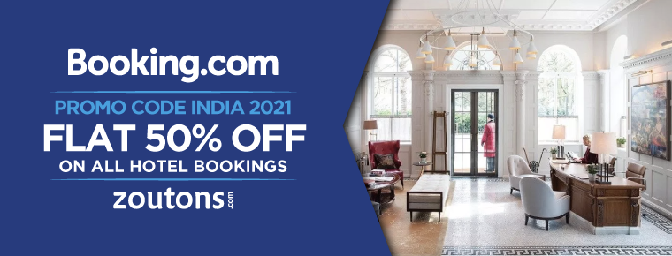 Booking.com Promo Code India 2021 (June Specials): Get 50% Off On All Hotel Bookings