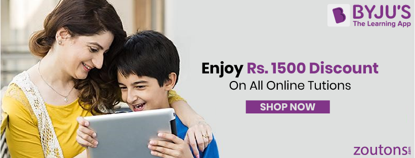 Byjus October Coupons & Offers 2020 :  Enjoy Rs. 1500 Discount On All Online Tutions