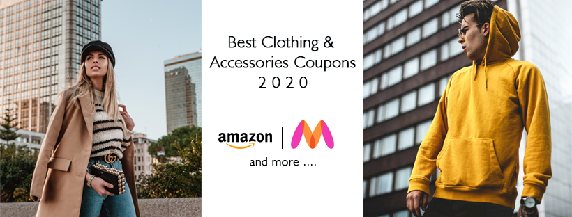 Clothing & Accessories Coupons 2021: Save Up To 88% At Amazon, Myntra, H&M & More