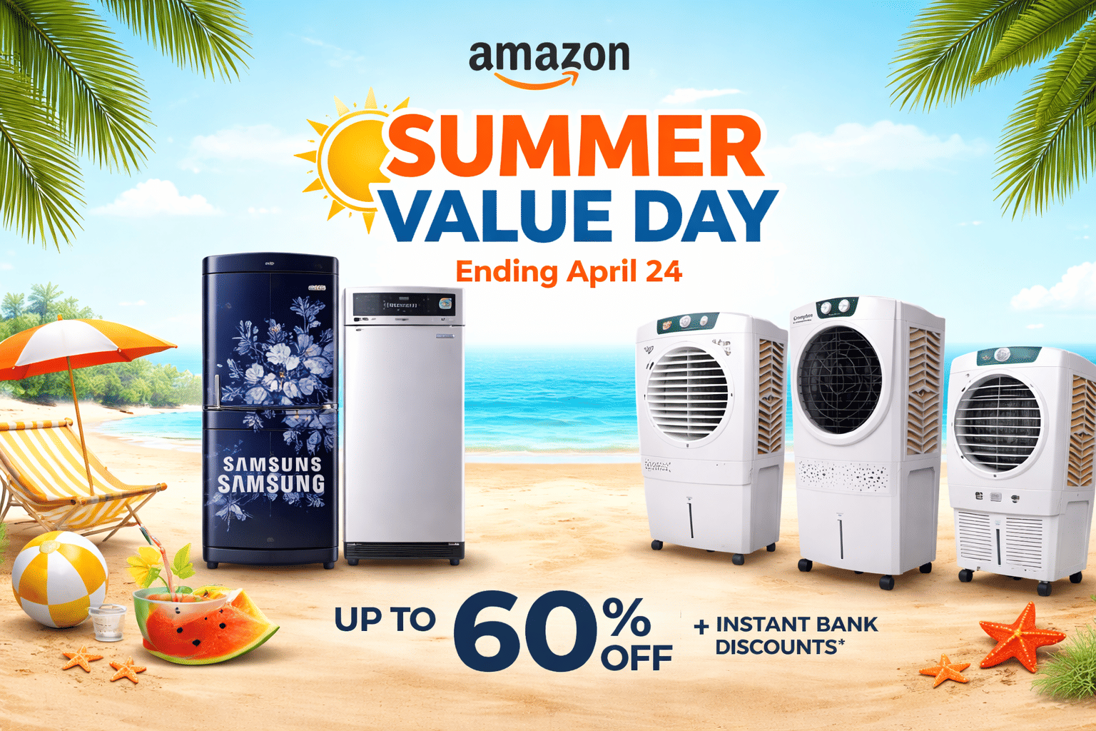amazon summer value days up to 60% off