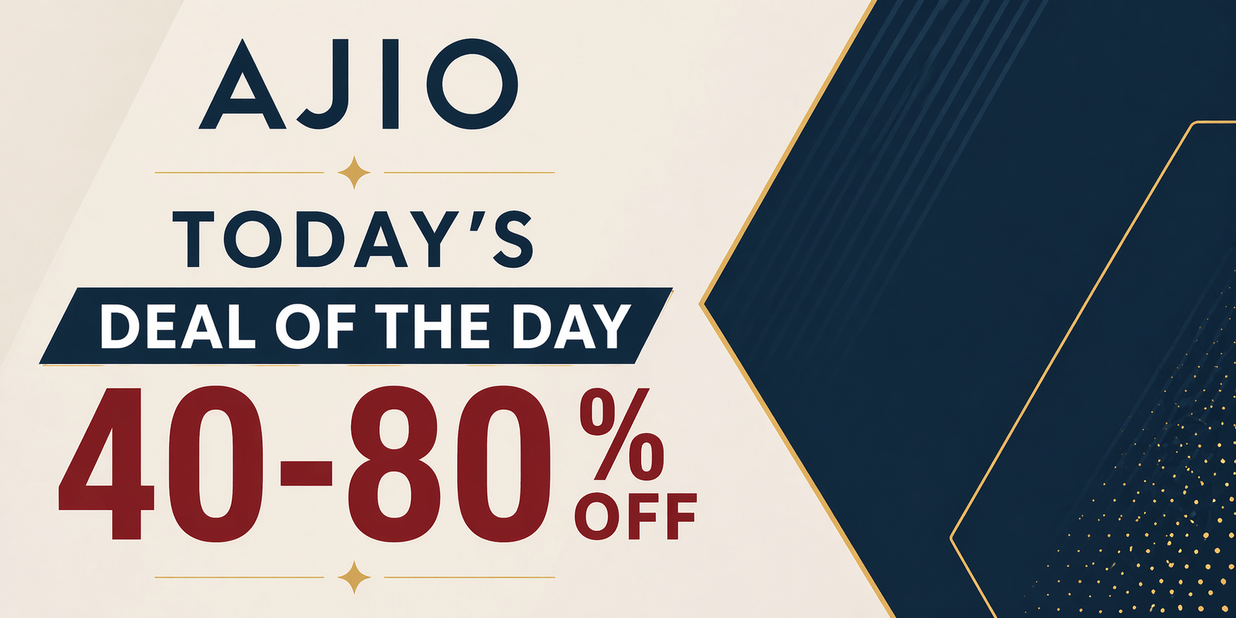 Ajio deal of the day