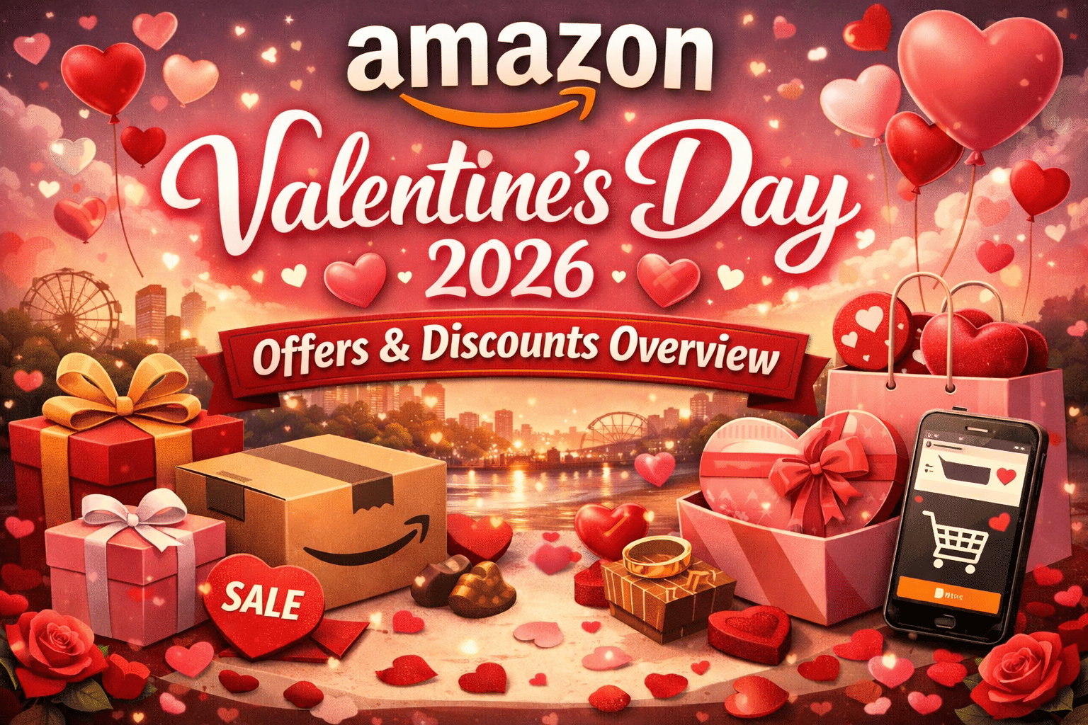 Amazon Valentine’s Day 2026 Sale – Best Gifts, Deals & Offers for Every Budget