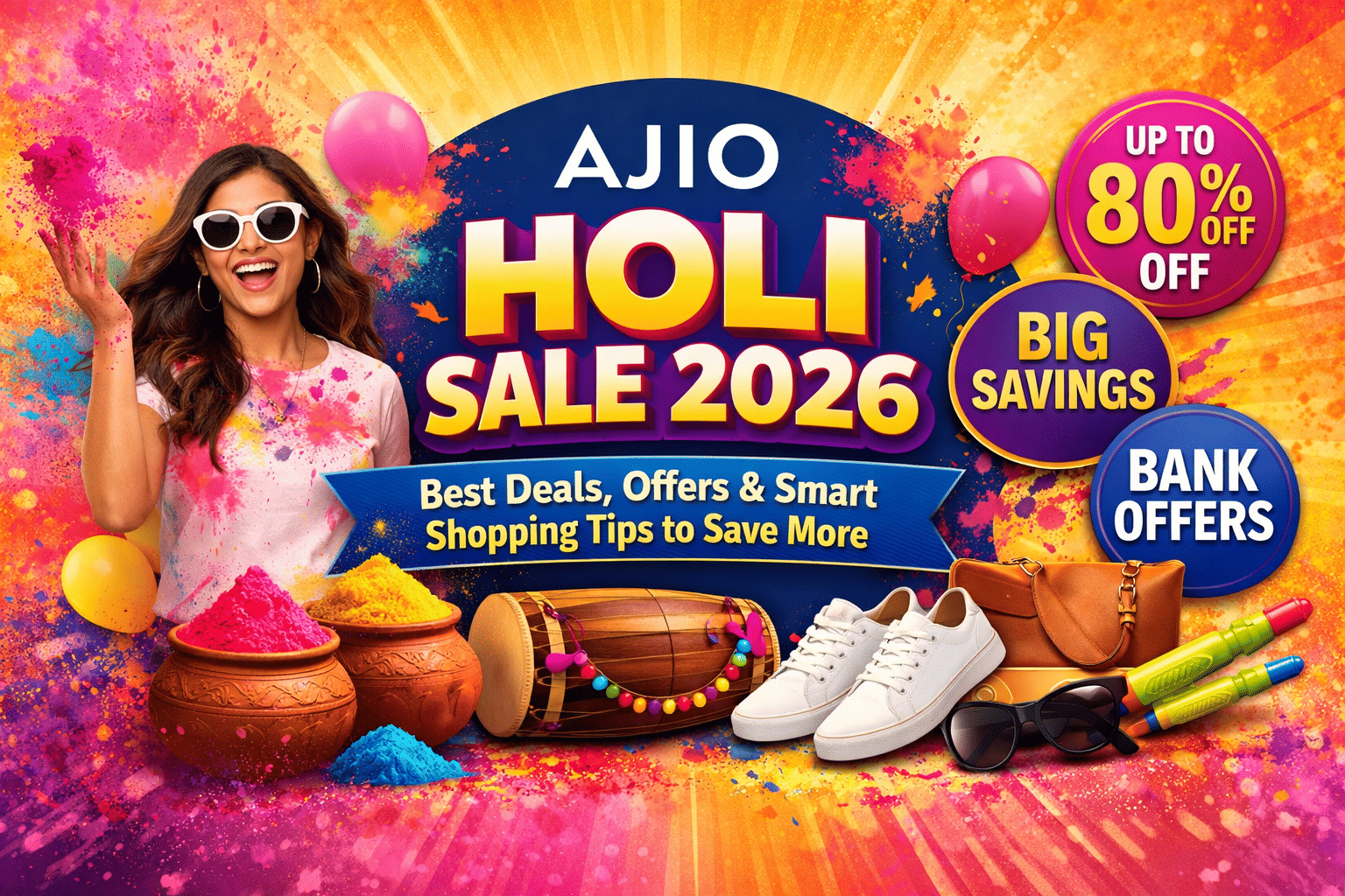 ajio holi sale 2026