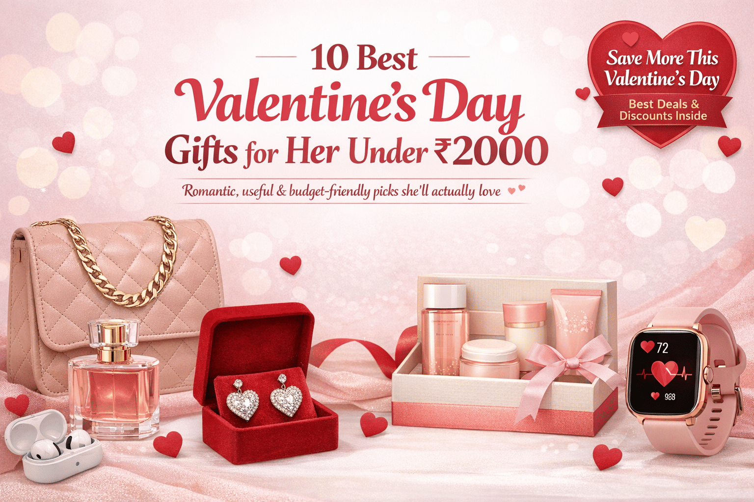 10 Best Valentine’s Day Gift Ideas for Her Under ₹2000: Save more this Valentine