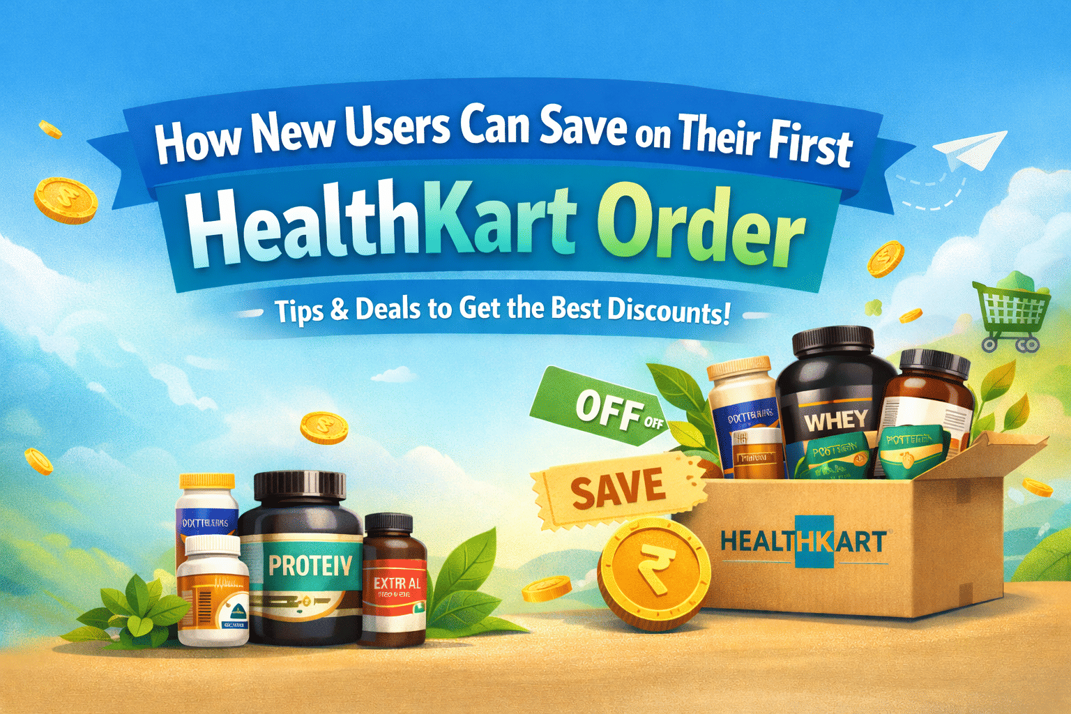 How New Users Can Save on Their First HealthKart Order