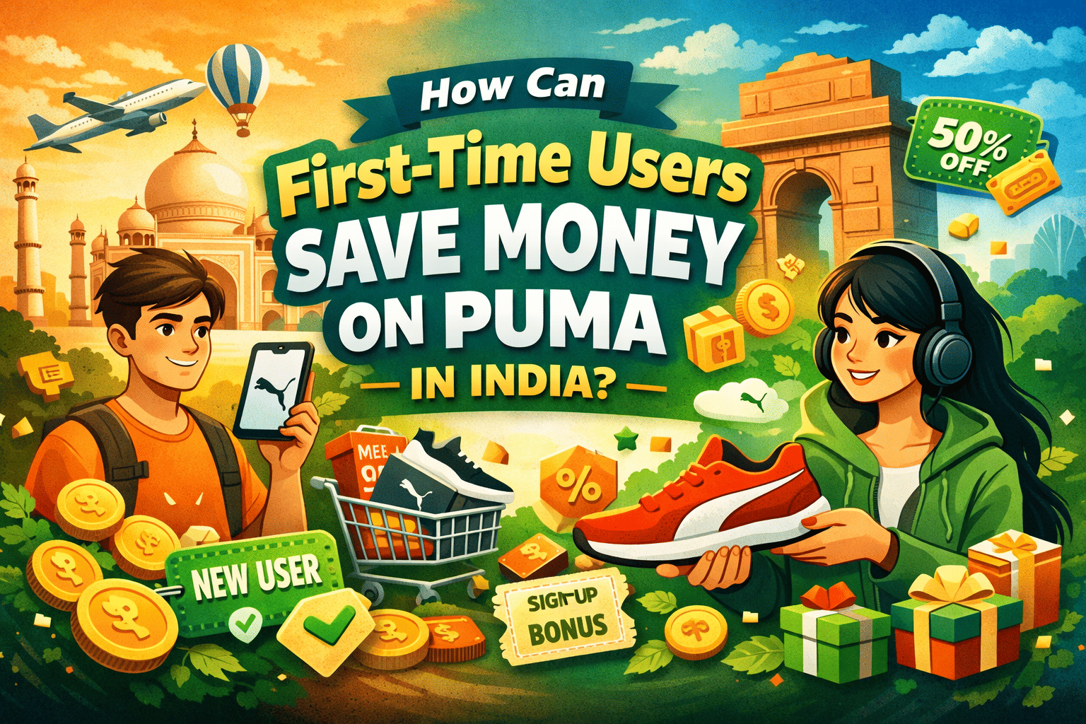 How Can First-Time Users Save Money on Puma in India?