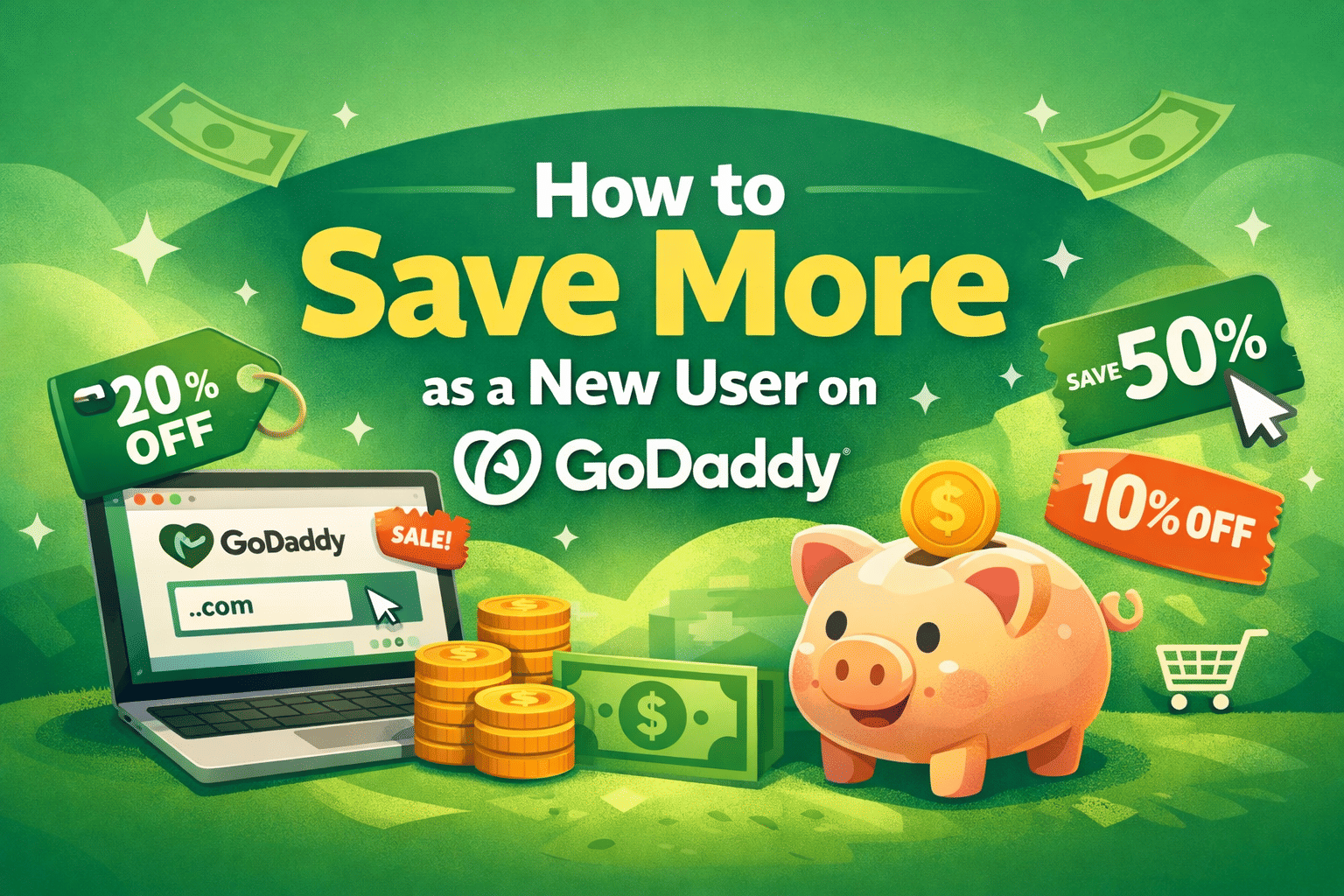 First-Time on GoDaddy? Here’s How You Can Save More