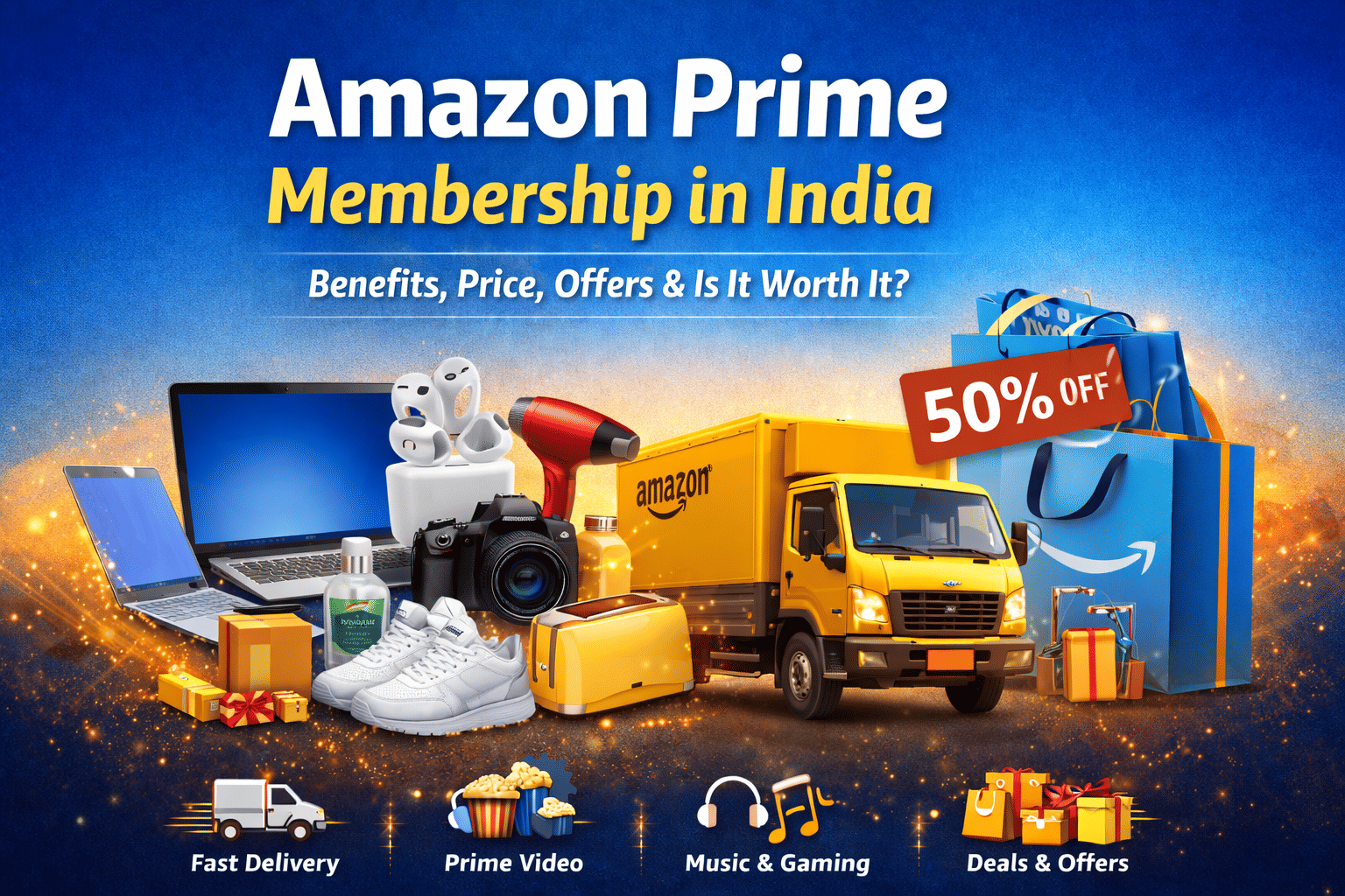 Amazon Prime Membership in India 2026: Benefits, Price, Offers & Is It Worth It?
