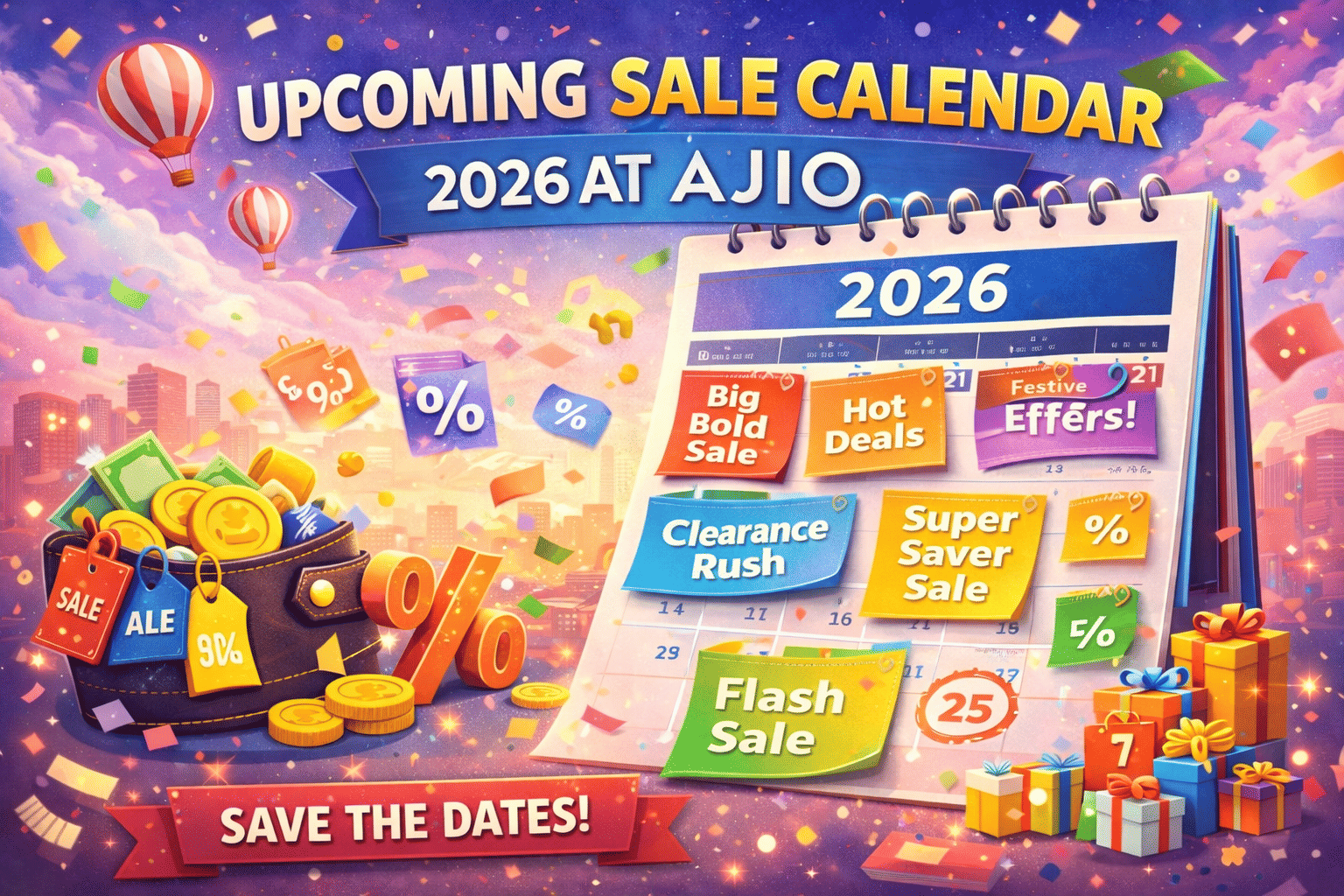 Ajio Upcoming Sale Calendar 2026: Expected Dates & Best Shopping Deals