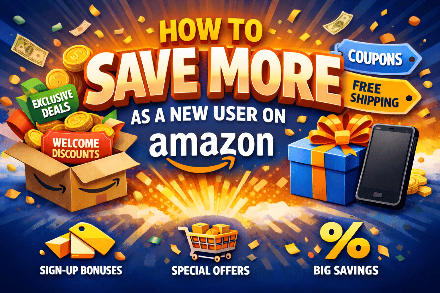 First-Time on Amazon? Here’s How to Maximize Your Savings