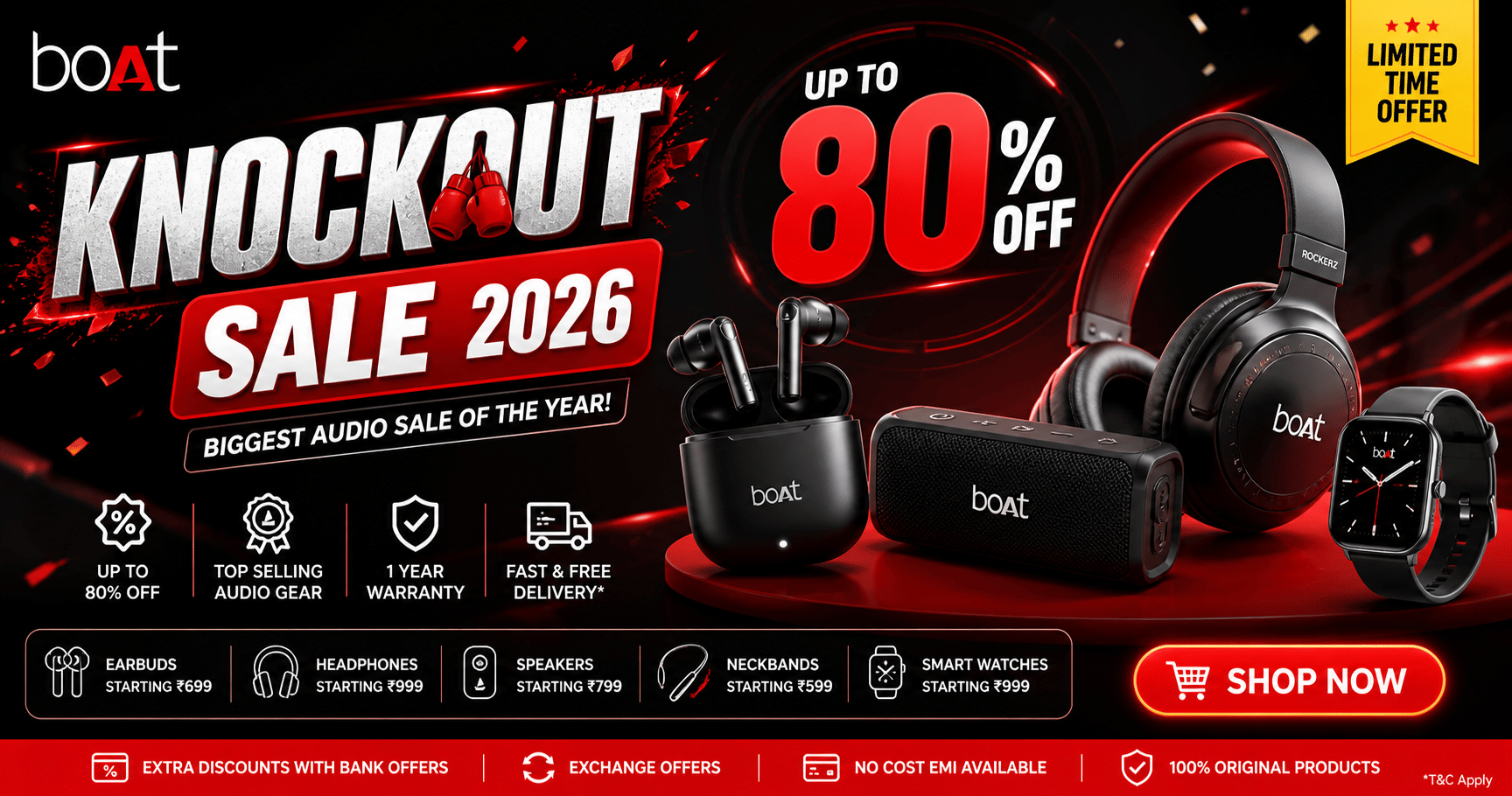 boat knockout sale 2026