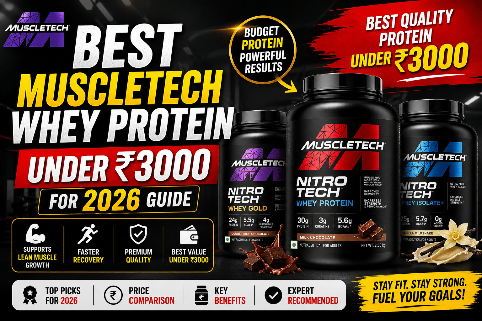 best muscletech whey protein for 2026