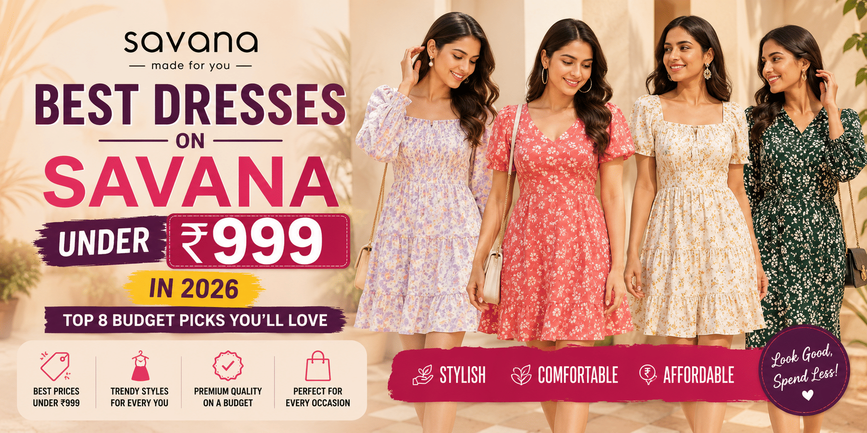 best dresses on savana under 999