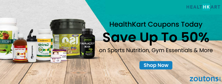 HealthKart Coupon Code 2021 Today (April Special) : Save Up To 50% on Healthcare Products, Truebasics & More