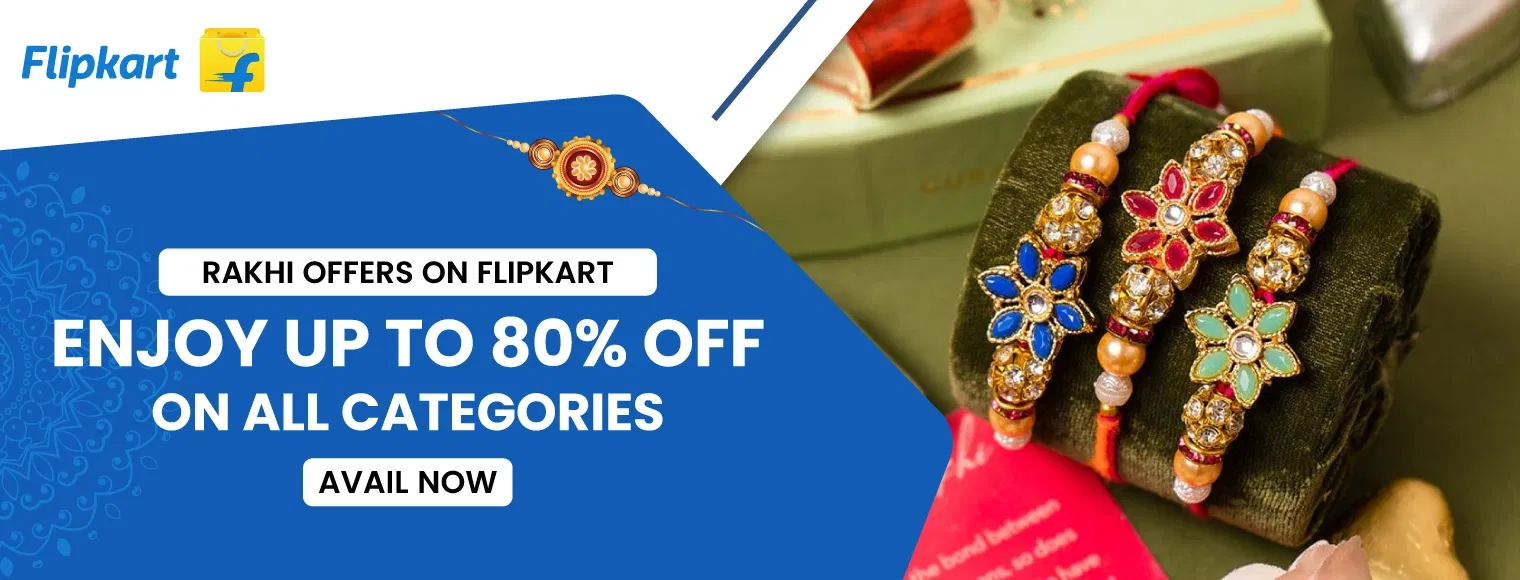 Online Rakhi Offers On Flipkart | Top Brands