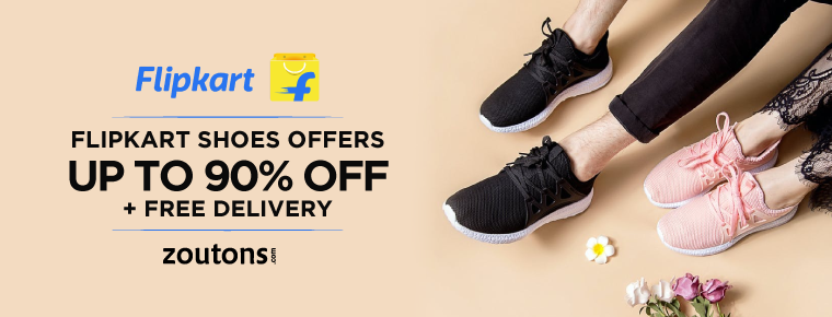Flipkart Shoes Offers (July 2021): Enjoy Up to 70% savings on Flipkart  Shoes