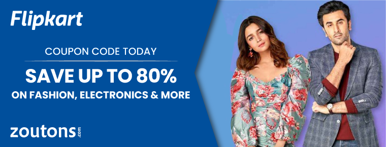 Flipkart Coupon Code Today (July 2021) : Save Up To 80% On Fashion, Electronics & More