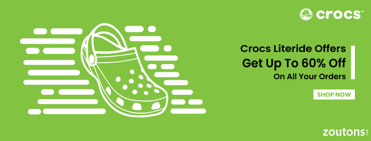 Crocs Literide Offers For January 2021: Get Up To 60% Off On All Your Orders
