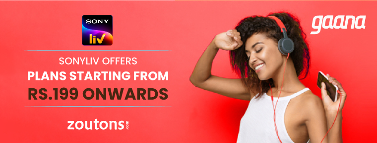 Gaana Sonyliv Offers | July 2021 | Plans Starting From Rs.199 Onwards
