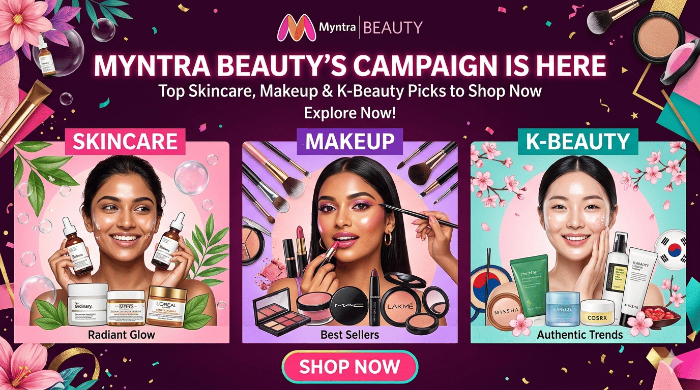Myntra Beauty Alia Bhatt Campaign