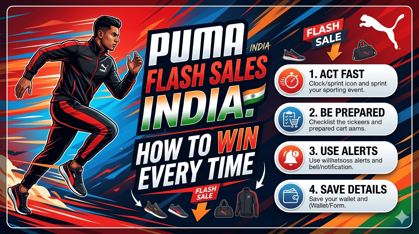 Puma Flash Sales India 2026: How to Grab Deals Before Sold Out