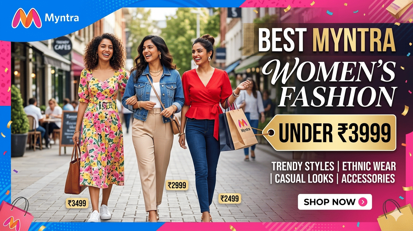 Best Myntra Women's Fashion Under ₹3999: May 2026 Picks