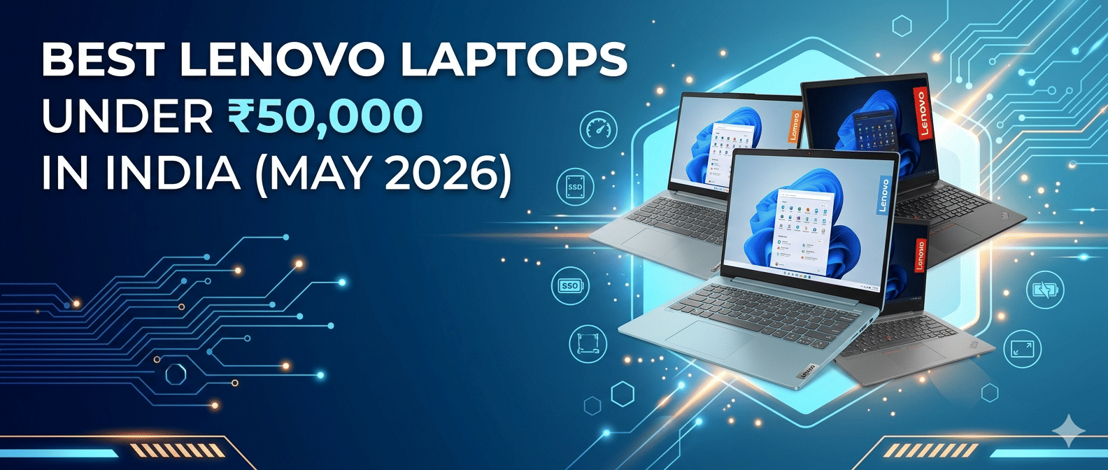 Best Lenovo Laptops Under ₹50,000 India 2026