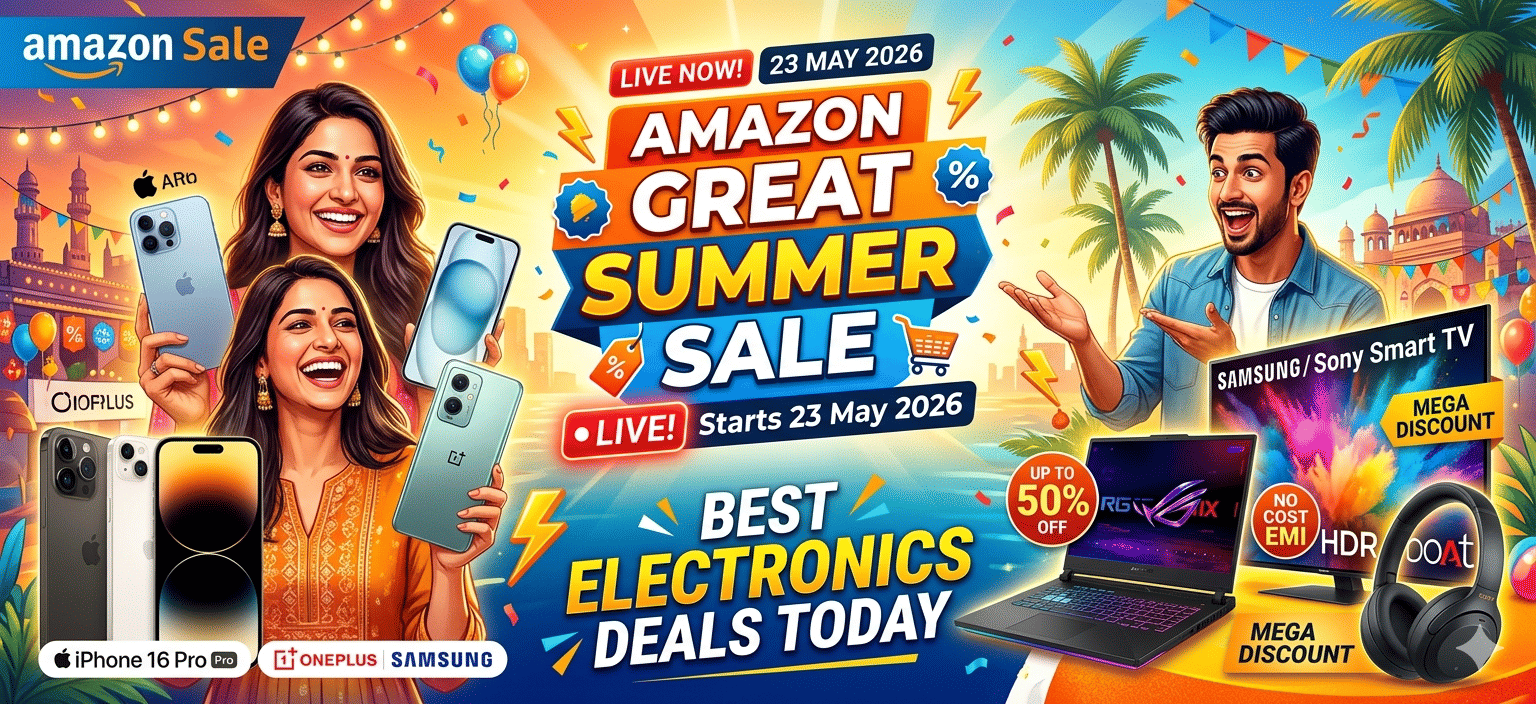 Amazon Great Summer Sale Electronics Deals May 2026