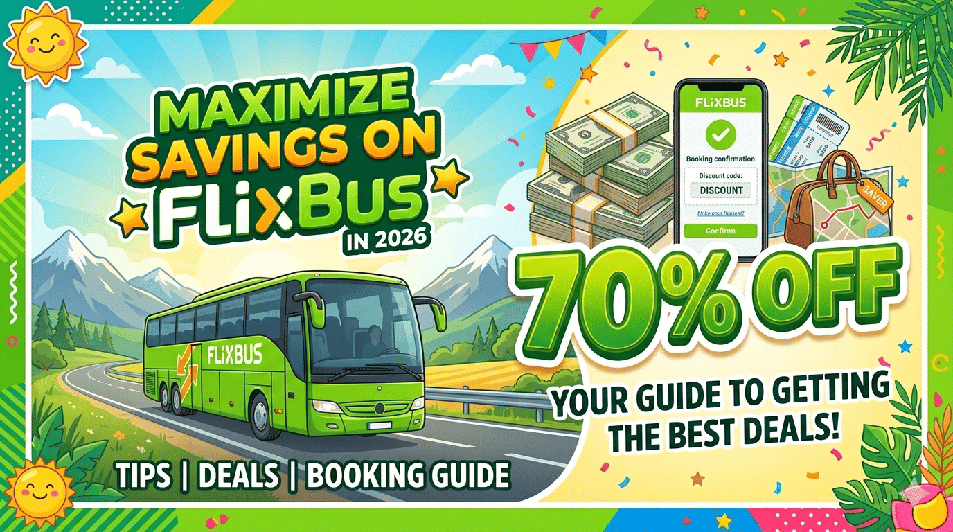 How to Maximize Savings on FlixBus in 2026: Tips, Deals & Booking Guide