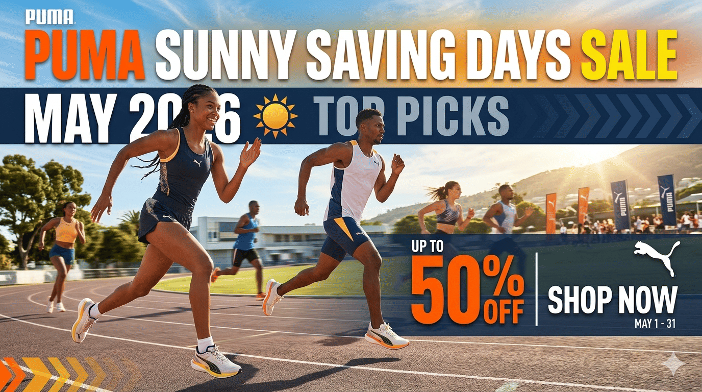 Puma Sunny Saving Days Sale May 2026: Top Picks You Shouldn't Miss