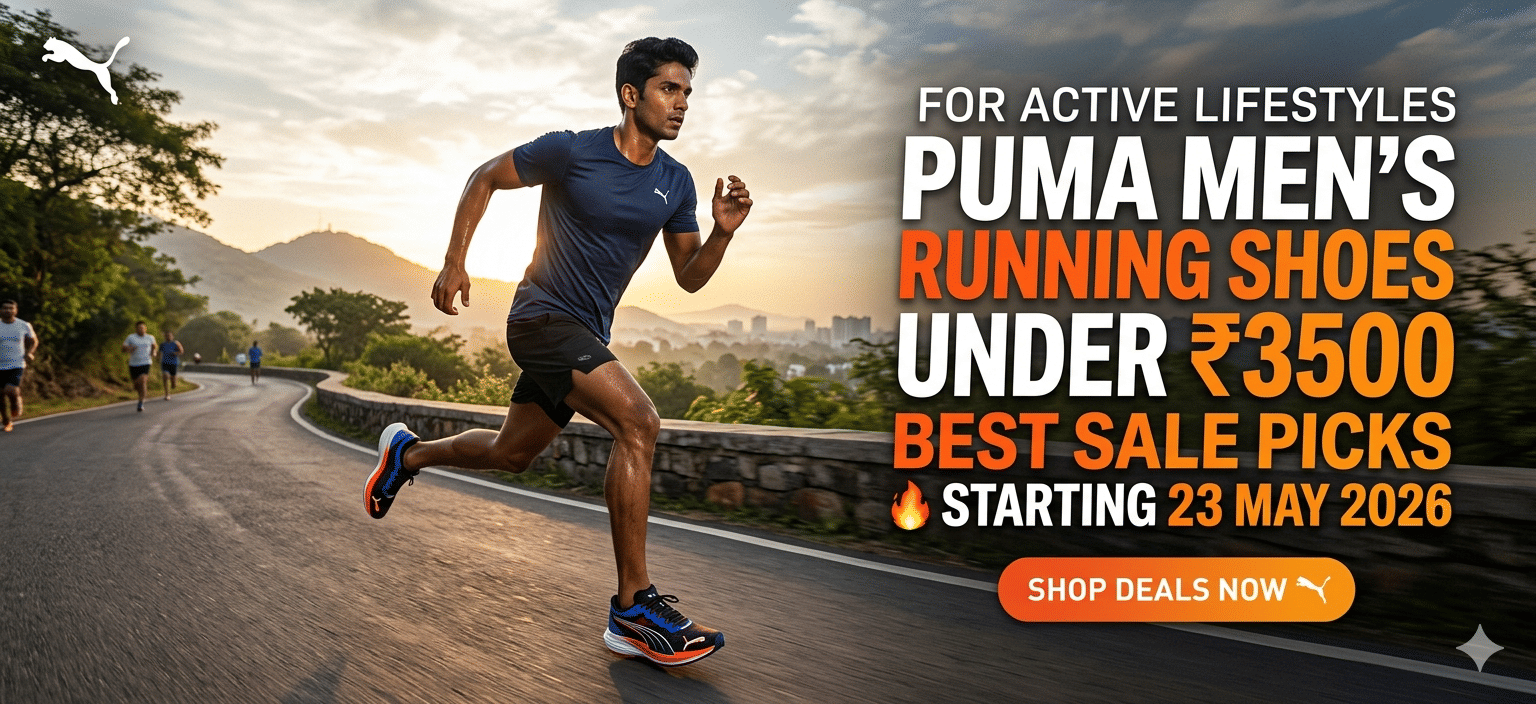 Puma Men's Running Shoes Under ₹3500 Sale Picks May 2026