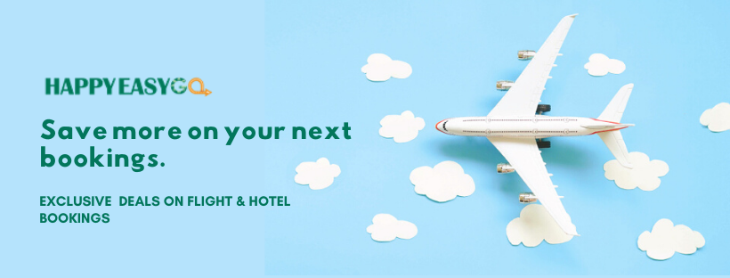 HappyEasyGo New User Offers : Save Up to Rs. 5000/- On Flight & Hotel Booking