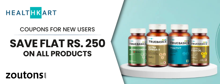 Healthkart Coupons For New Users| August 2021| Save Flat Rs. 250 On All Products