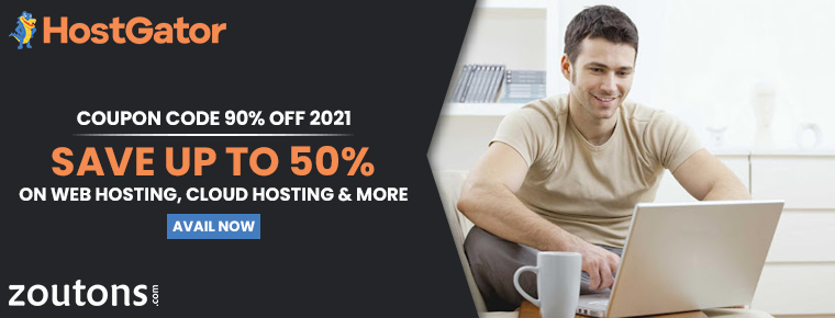 HostGator Coupon Code 90% Off (July 2021) : Save Up To 50% On Web Hosting,  Cloud Hosting & More